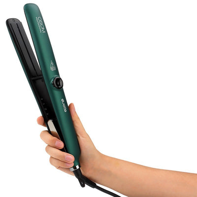 Выпрямитель для волос OSOM Professional Duetto Автоматический паровой и инфракрасный выпрямитель для волос Green OSOMP089GR, с функциями пара и инфракрасного излучения, зеленый цвет