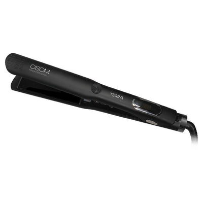 Hair straightener OSOM Professional TERRA Hair Straightener OSOMP006BL, black color