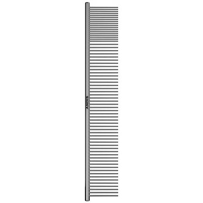 Plieninės šukos gyvūnų kailiui šukuoti Andis Steel Comb AN-68545, 10", 25 cm