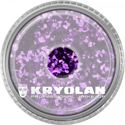 Kryolan Polyester glitter, large 25/90 