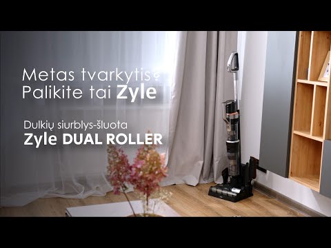 Аккумуляторный пылесос Zyle Dual Roller ZY605VC, 600 Вт