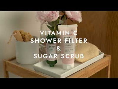 Dušo filtras prisotintas Vitaminu C Voesh Shower & Empower Vitamin C Shower Filter Blossom Bliss VBF125BSM, 70 g.