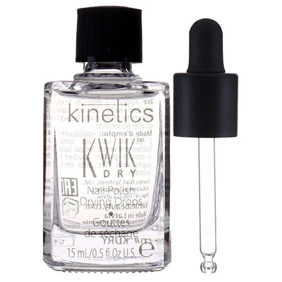 Priemonė skatinanti nagų lako džiūvimą Kinetics Kwik Dry Nail Polish Drops KDRY, 15 ml