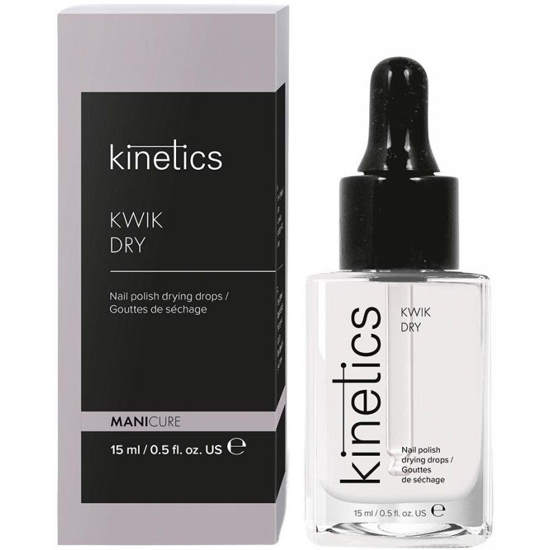 Priemonė skatinanti nagų lako džiūvimą Kinetics Kwik Dry Nail Polish Drops KDRY, 15 ml