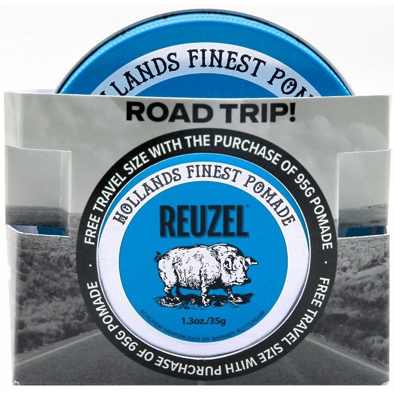 Plaukų priežiūros priemonių rinkinys REUZEL Road Trip Blue REURT25BL