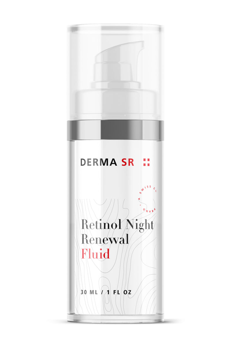 Derma SR Retinol Night Renewal Fluid Naktinis fluidas su retinoliu 30 ml