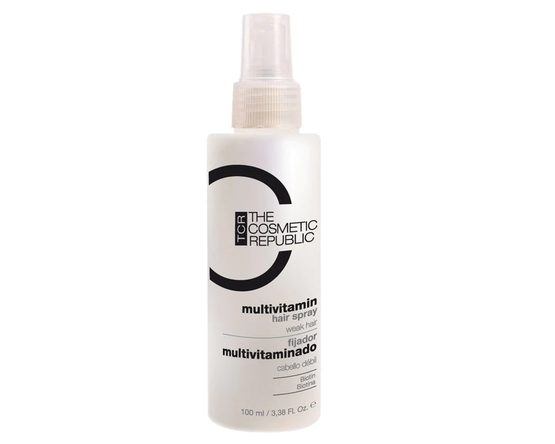 The Cosmetic Republic Multivitamin Hair Spray purškiklis fiksacijai su multivitaminais, 100 ml
