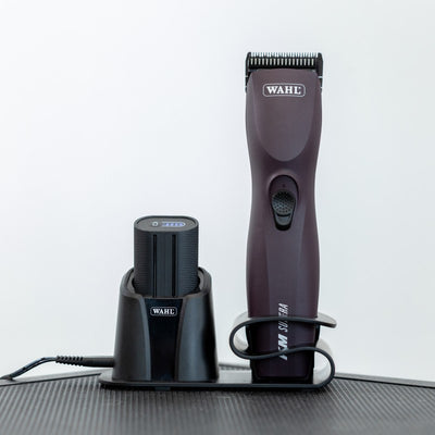 Profesionali plaukų kirpimo mašinėlė gyvūnams WAHL Professional Animal KM Supera Burgundy WAHP1263-0471, belaidė
