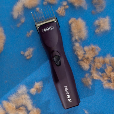 Profesionali plaukų kirpimo mašinėlė gyvūnams WAHL Professional Animal KM Supera Burgundy WAHP1263-0471, belaidė