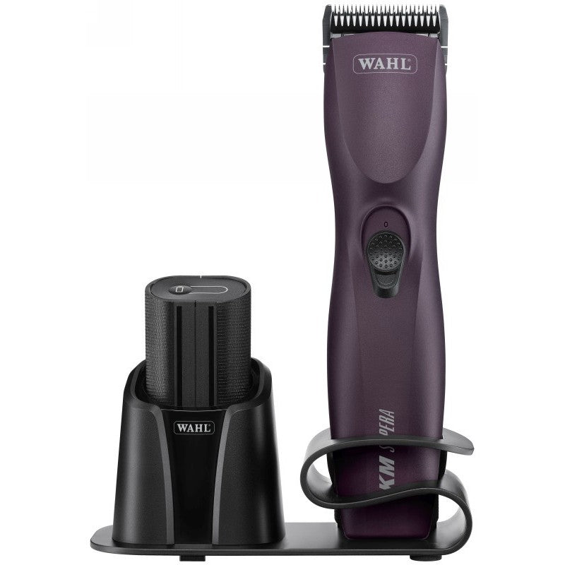 Profesionali plaukų kirpimo mašinėlė gyvūnams WAHL Professional Animal KM Supera Burgundy WAHP1263-0471, belaidė