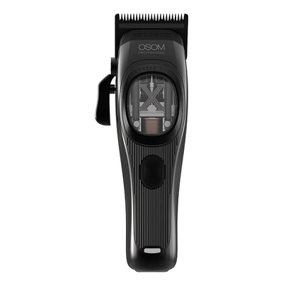 Profesionali plaukų kirpimo mašinėlė OSOM Professional PRIME Cordless Hair Clipper OSOMP01GBL, juodos spalvos