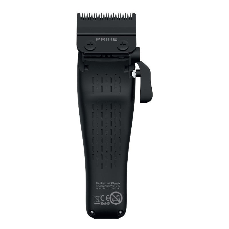 Profesionali plaukų kirpimo mašinėlė OSOM Professional PRIME Cordless Hair Clipper OSOMP01GR, pilkos spalvos