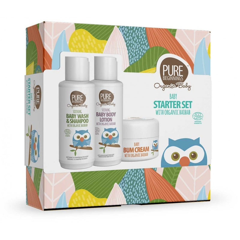 PURE BEGINNINGS baby first aid kit with organic baobab extract 