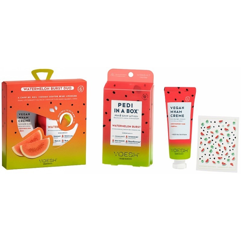 Rankų ir kojų priežiūros priemonių rinkinys Voesh Watermelon Duo VSC001WTR