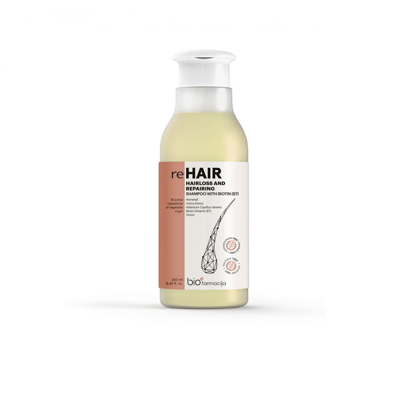 Biofarmacija reHAIR shampoo with biotin, 250ml 
