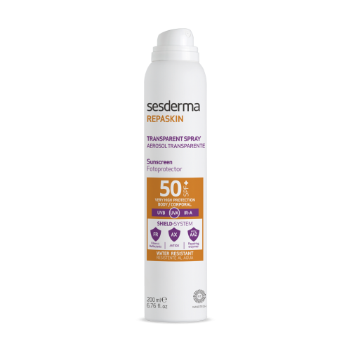 Sesderma REPASKIN Protective sun spray for the body with SPF 50, 200 ml + gift mini Sesderma product