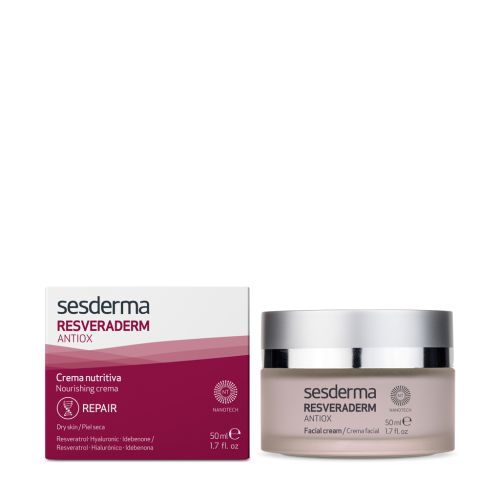 Sesderma RESVERADERM ANTIOX Nourishing cream 50ml + gift mini Sesderma tool