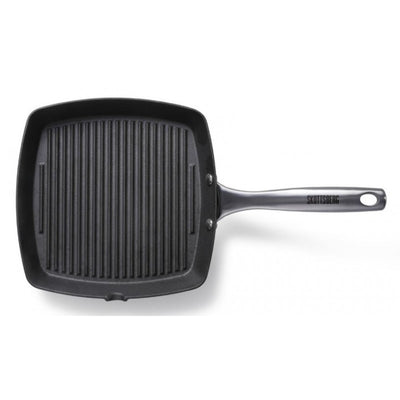 Rifliuota ketaus keptuvė Skottsberg 28x28cm