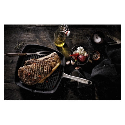 Rifliuota ketaus keptuvė Skottsberg 28x28cm