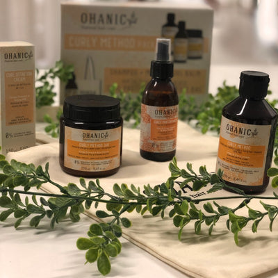 Rinkinys garbanotiems plaukams OHANIC Curly Method Pack OHANKITOH04