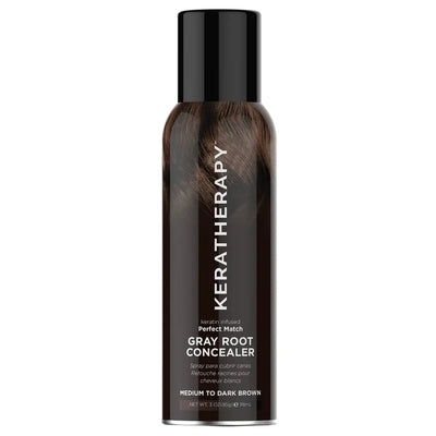 Keratherapy Perfect Match Gray Root Concealer spray with color 118 ml