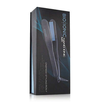 Bio Ionic NEW OnePass® Straightening Iron 1"- EU 2 prong Hair styling device