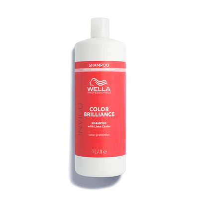 Wella Professionals INVIGO COLOR BRILLIANCE plaukų spalvą išsaugantis šampūnas (ploniems/normaliems plaukams) +dovana Wella priemonė
