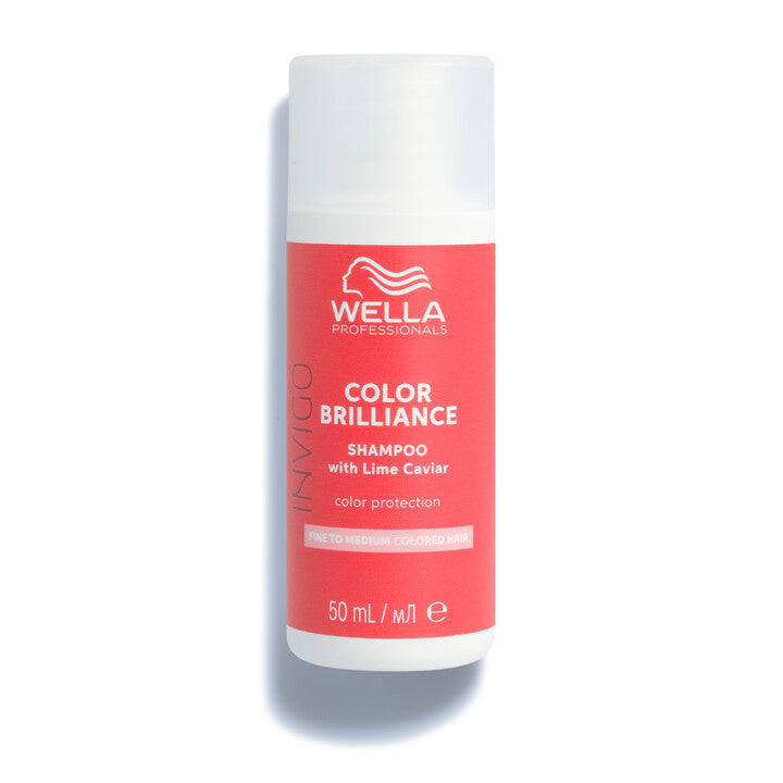 Wella Professionals INVIGO COLOR BRILLIANCE plaukų spalvą išsaugantis šampūnas (ploniems/normaliems plaukams) +dovana Wella priemonė
