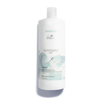 Wella NUTRICURLS micellar shampoo for curly hair + gift Wella product