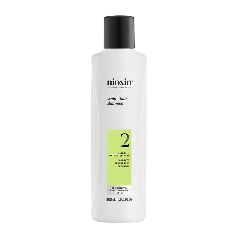 Nioxin SYSTEM 2 galvos odos ir plaukų šampūnas, 300 ml