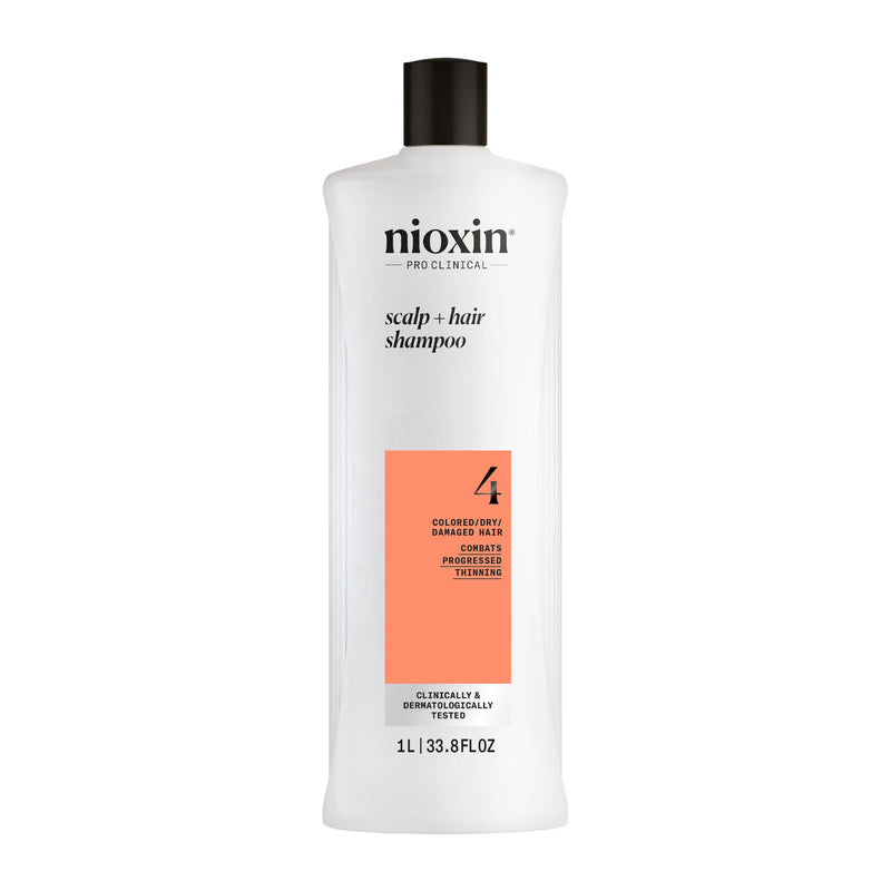 Nioxin SYSTEM 4 galvos odos ir plaukų šampūnas, 1 L