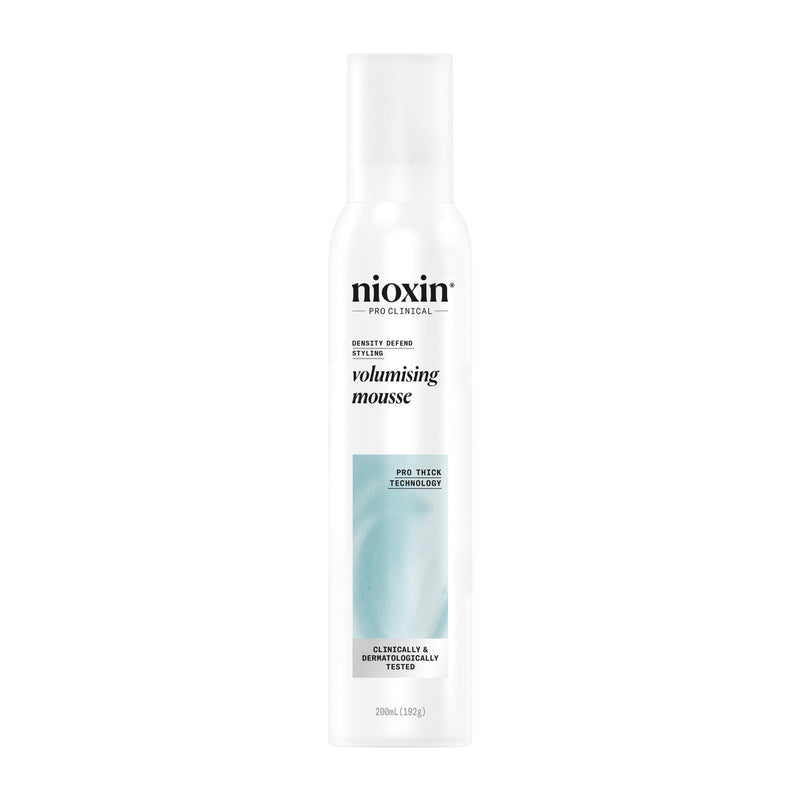 Nioxin VOLUMIZING & THICKENING MOUSSE apimties suteikiančios putos, 200 ml