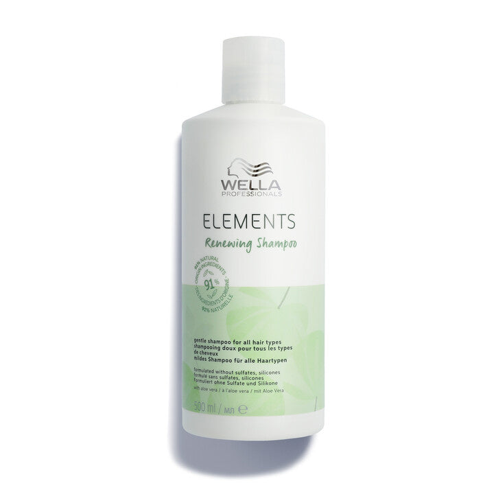 Wella Professionals ELEMENTS Renewing restorative shampoo + gift Wella product