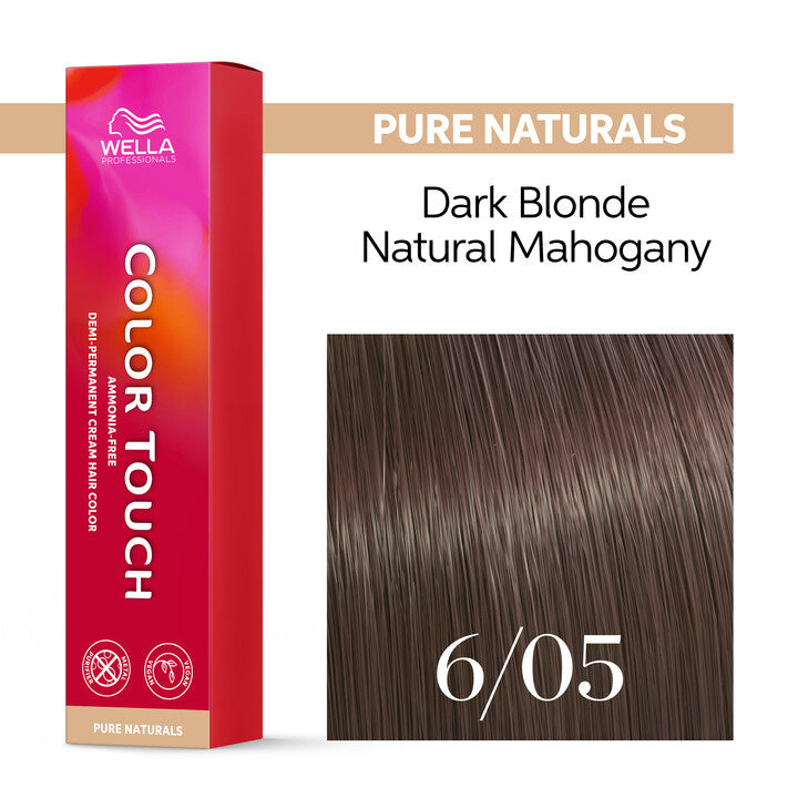 Wella Colour Touch Pure Naturals Plaukų dažai, 60 ml