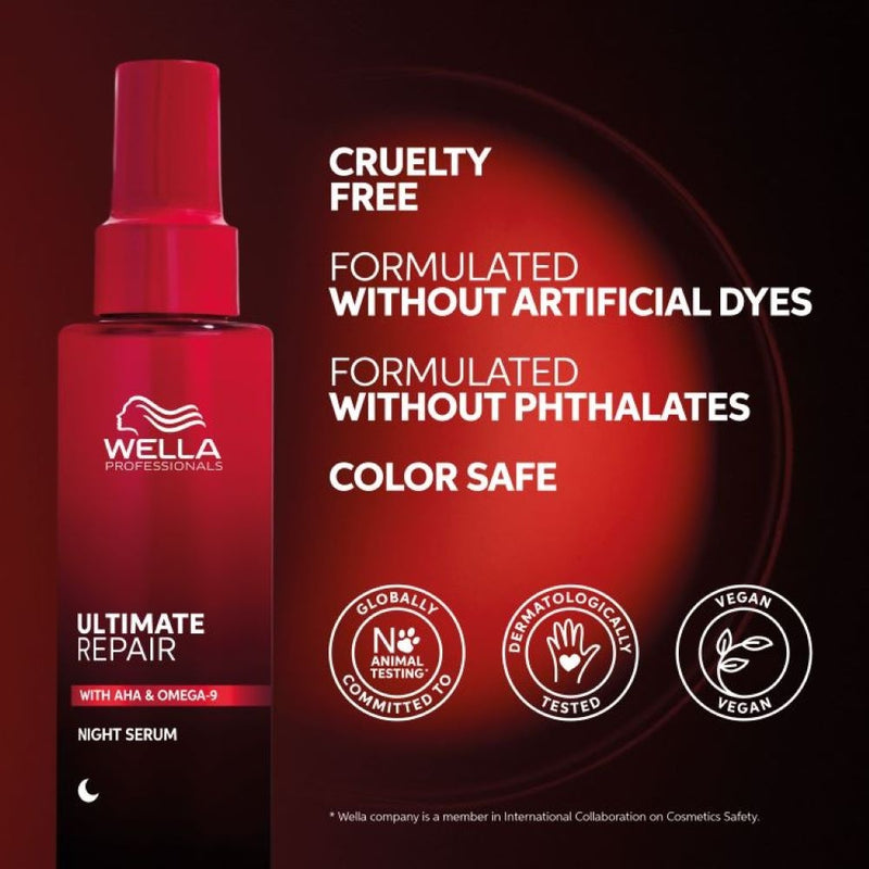 Wella ULTIMATE REPAIR naktinis plaukų serumas STEP 5, 95 ml