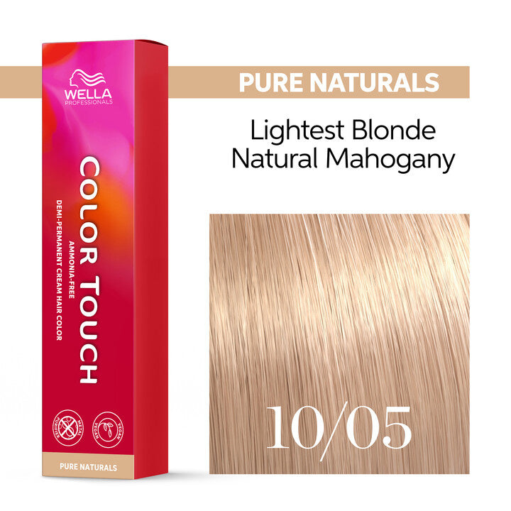 Wella Colour Touch Pure Naturals Plaukų dažai, 60 ml