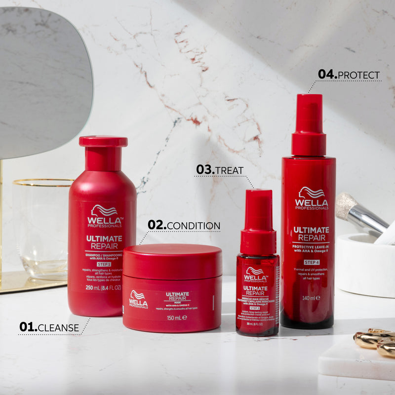 Wella ULTIMATE REPAIR intensyvaus poveikio kaukė pažeistiems plaukams STEP 2, 150 ml