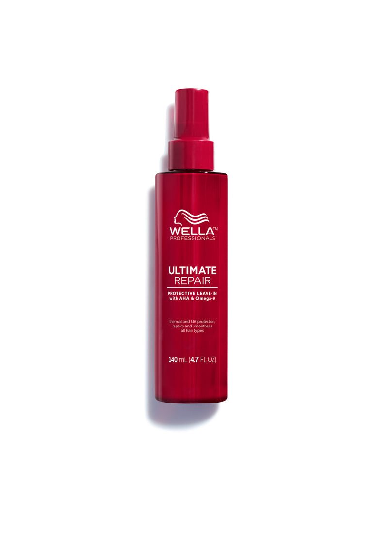 Wella ULTIMATE REPAIR protective 5in1 leave-in serum for damaged hair STEP 4, 140 ml When you buy 2 Wella Ultimate products (not travel size), you get a turban as a gift