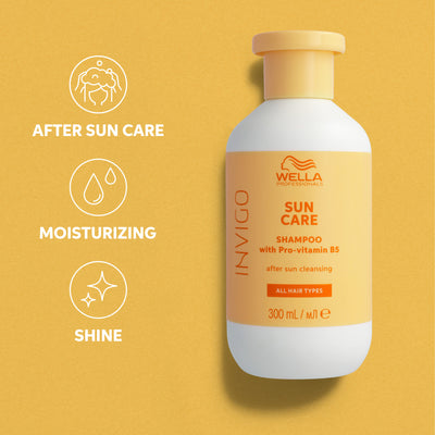 Wella Invigo After Sun Cleasing Shampoo Shampoo After the Sun +gift Wella product