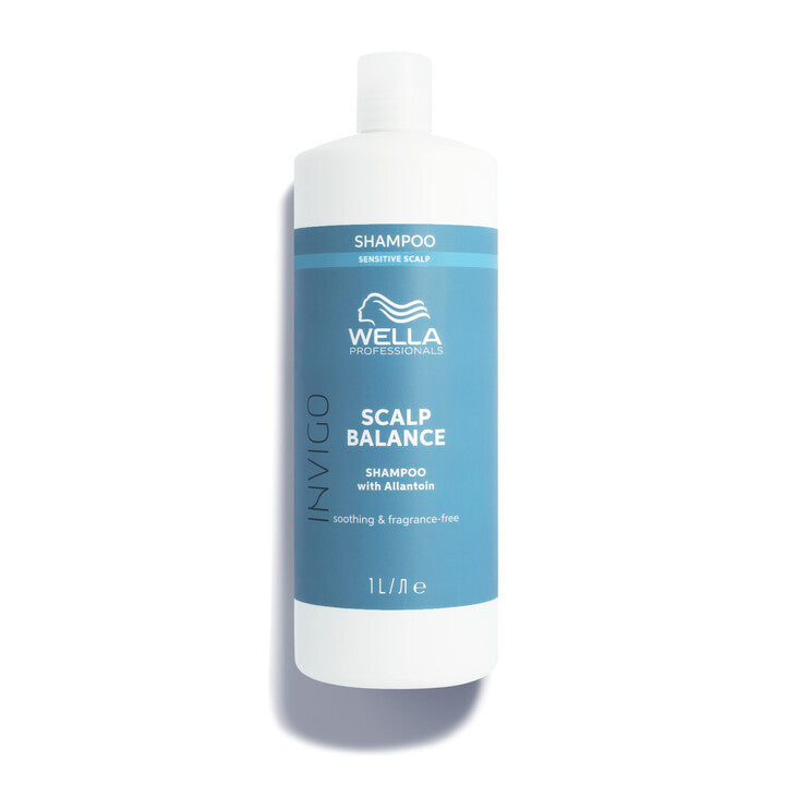 Wella Professionals INVIGO SCALP BALANCE soothing unscented shampoo for sensitive scalp + gift Wella product