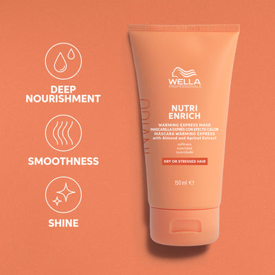 Wella Professionals INVIGO NUTRI ENRICH Warming Express warming express mask (not rinsed off), 150 ml + gift Wella product
