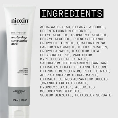 Nioxin ANTI-BREAKAGE STRENGTHENING MASK kaukė apsauganti nuo plaukų lūžinėjimo, 150 ml