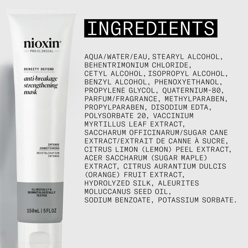 Nioxin ANTI-BREAKAGE STRENGTHENING MASK kaukė apsauganti nuo plaukų lūžinėjimo, 150 ml