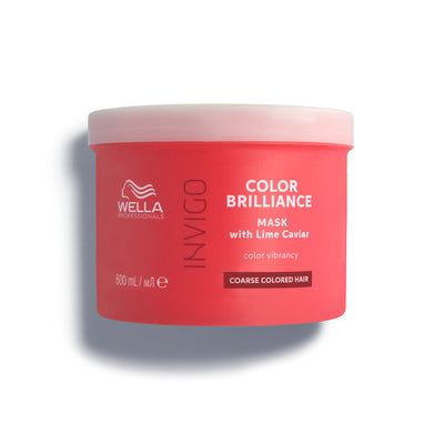 Wella Professionals INVIGO COLOR BRILLIANCE spalvos gyvybingumą palaikanti kaukė (šiurkštiems plaukams) +dovana Wella priemonė