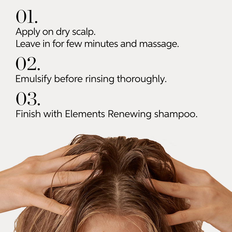 Wella Professionals Elements Pre Shampoo Clay Cleansing clay for oily scalp 70ml + gift Wella product