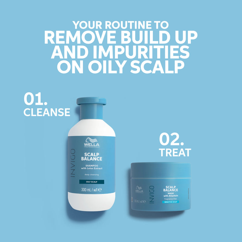 Wella INVIGO SCALP BALANCE deep cleansing shampoo for oily scalp