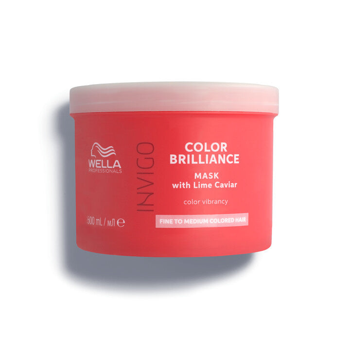 Wella Professionals INVIGO COLOR BRILLIANCE spalvos gyvybingumą palaikanti kaukė (ploniems/normaliems plaukams) +dovana Wella priemonė