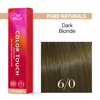 Wella Colour Touch Pure Naturals Plaukų dažai, 60 ml