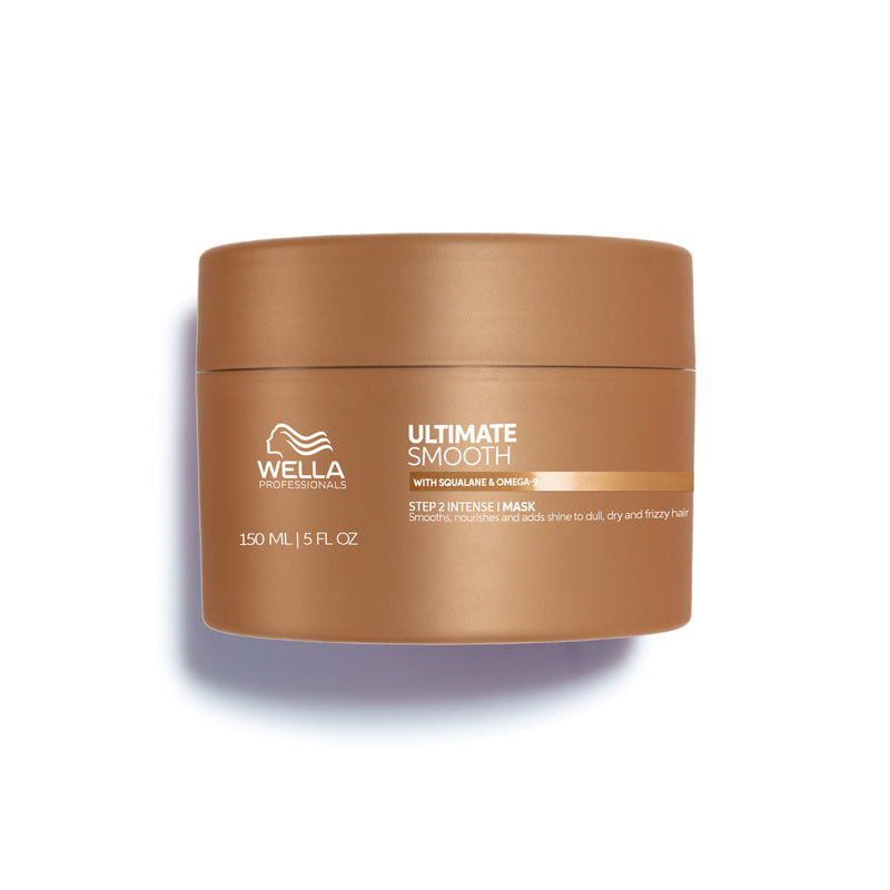 Wella ULTIMATE SMOOTH maitinanti kaukė su skvalanu ir omega-9, 150 ml