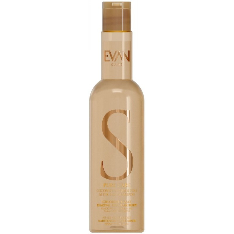 Šampūnas ir kūno prausiklis EVAN Care Coconut Summer 2 in 1 After-Sun Shampoo EVANPCM1159, 300 ml